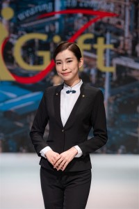 BD-MO-089  訂購西裝套裝前台接待制服   設計襯衫領口中式結   舒適   抗皺   有型   透氣   真人試穿   模特示範